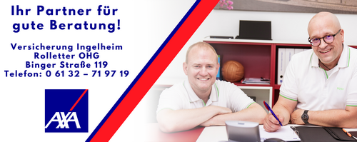 Werbefläche AXA Chris Förstel